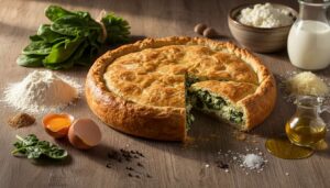Torta rustica agli spinaci - Soffice e saporita, veloce da preparare