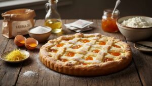 CROSTATA SENZA BURRO Marmellata e Ricotta di pasta frolla leggera morbida dentro