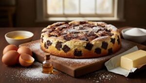 Torta ricotta e cioccolato